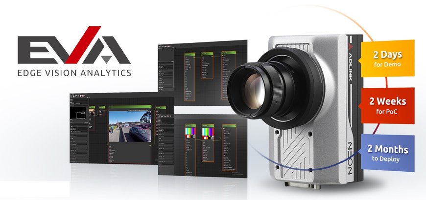 ADLINK lance le kit de développement logiciel d’analyse de vision périphérique (EVA SDK) pour accélérer la vision de l’intelligence artificielle de pointe